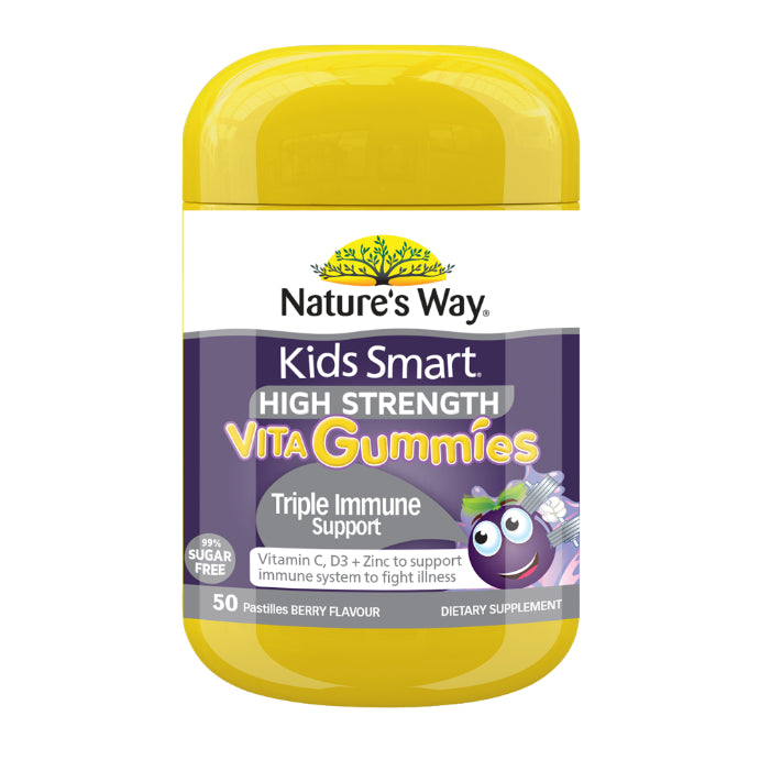 Nature's Way Kids Smart High Strength Vita Gummies Berry Flavour 50 Pastilles