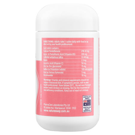 Nature's Way Beauty Hair, Scalp, Skin & Nails 60 Tablets