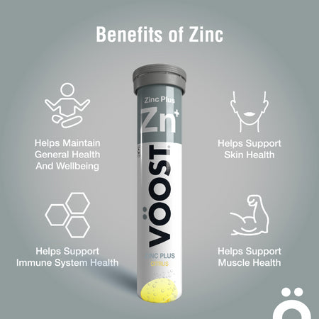 Vöost Zinc Plus Citrus 20 Tablets