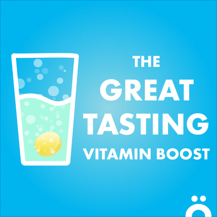 Vöost Mg Magnesium Natural Citrus Flavour 40 Effervescent Tablets