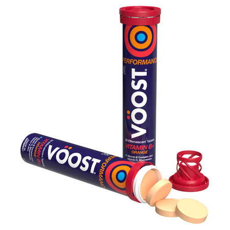 Vöost Performance Vitamin B+ Orange Flavour 40 Effervescent Tablets