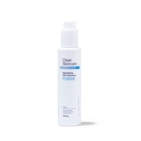 Clear Skincare Hydrating Gel Cleanser With 1% Lactic Acid 150ml