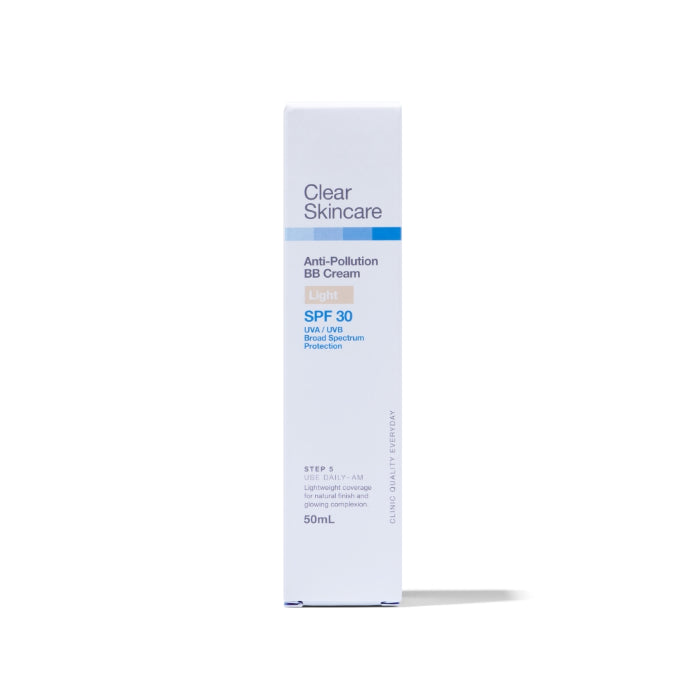 Clear Skincare Anti-pollution Bb Cream Spf30 Light 50ml