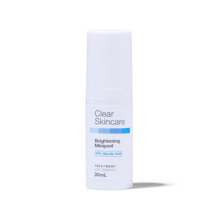 Clear Skincare Brightening Minipeel With 12% Glycolic Acid 30ml