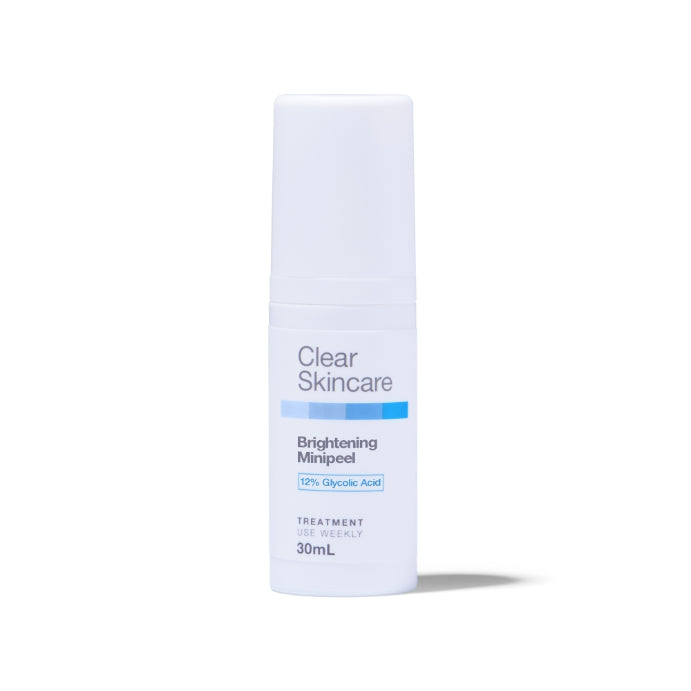 Clear Skincare Brightening Minipeel With 12% Glycolic Acid 30ml