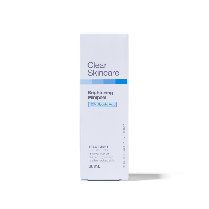Clear Skincare Brightening Minipeel With 12% Glycolic Acid 30ml