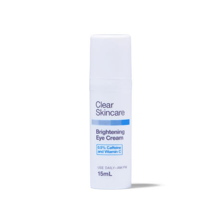 Clear Skincare Brightening Eye Cream With 0.5% Caffeine and Vitamin C 15ml