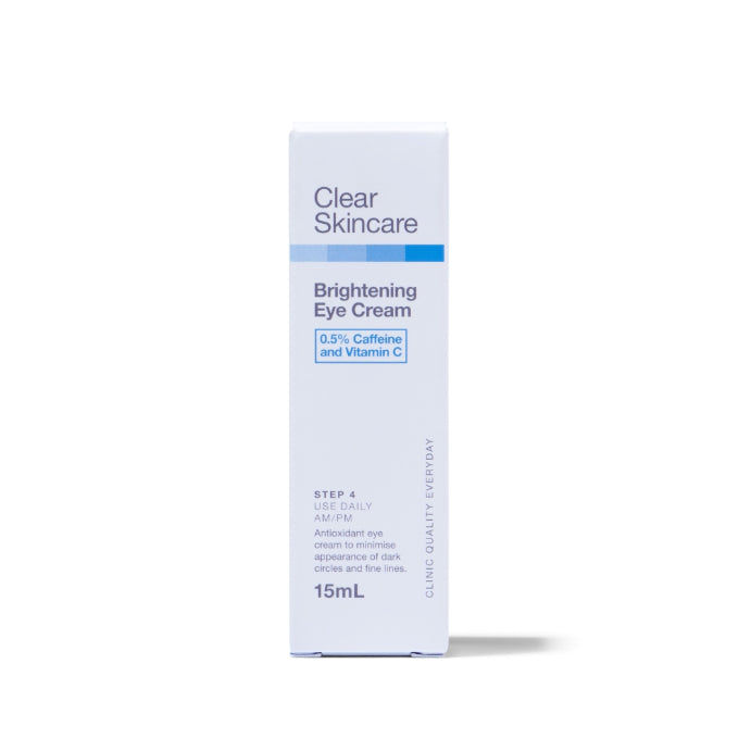 Clear Skincare Brightening Eye Cream With 0.5% Caffeine and Vitamin C 15ml