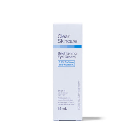 Clear Skincare Brightening Eye Cream With 0.5% Caffeine and Vitamin C 15ml