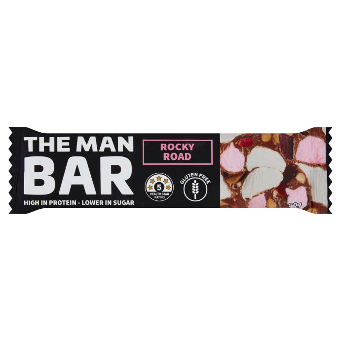 The Man Bar Rocky Road 50g 10pk