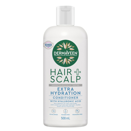 DermaVeen Hair + Scalp Extra Hydration Conditioner 500ml