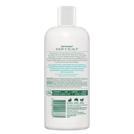 Dermaveen Hair + Scalp Deep Cleanse Conditioner 500ml