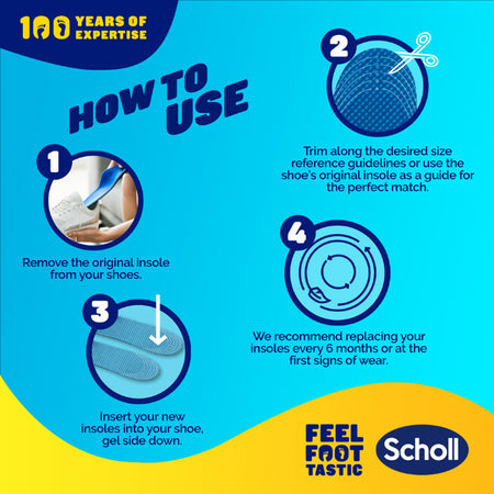 Scholl Gel Activ Insole Formal Large 1 Pair