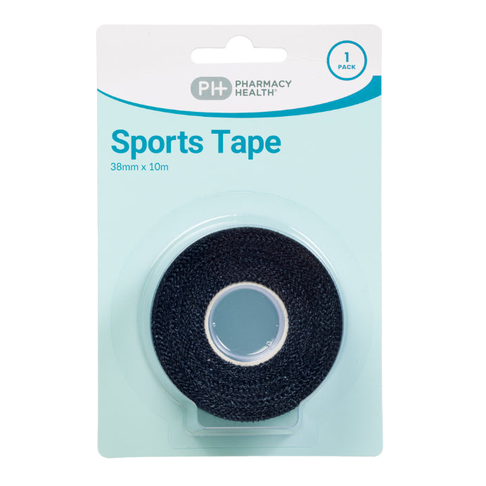 Pharmacy Health Sports Tape Black 1 Roll