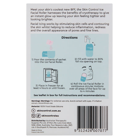 Skin Control Ice Facial Roller 1 Each