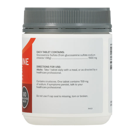 Pharmacy Health Glucosamine Sulfate 180 Tablets