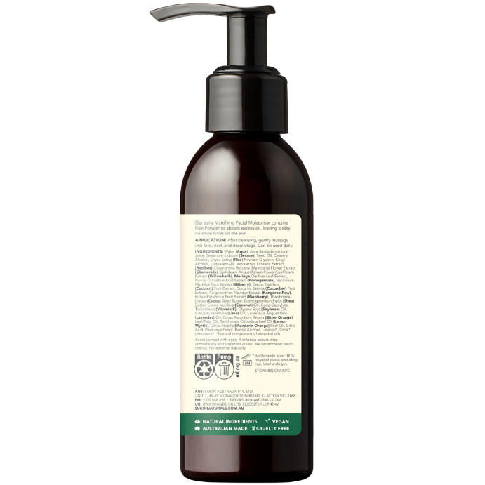 Sukin Signature Matt Fcl Moist 125ml