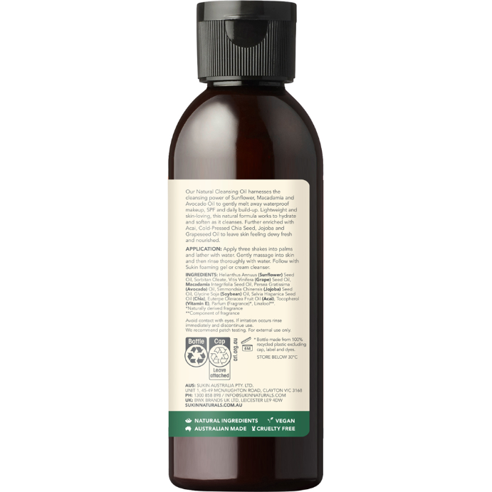 Sukin Signature Cleansing Oil 125ml