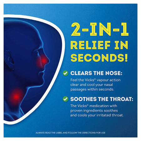 Vicks Vapodrops Original Menthol 70 Lozenges