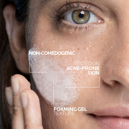 La Roche-Posay Effaclar +M Purifying Foaming Cleanser 400mL