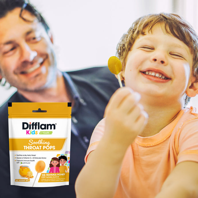 Difflam Soothing Throat Pops Manuka Honey 10 pack