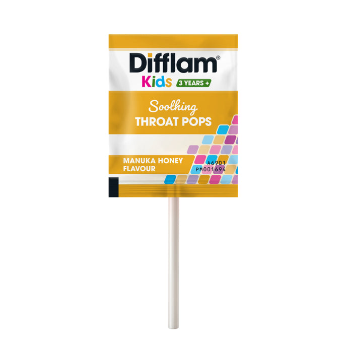 Difflam Soothing Throat Pops Manuka Honey 10 pack