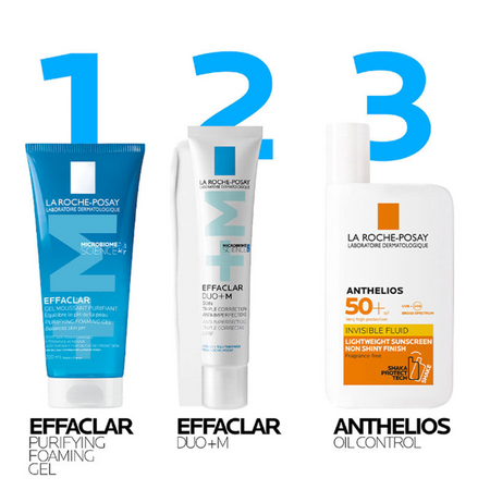 La Roche-Posay Effaclar +M Purifying Foaming Cleanser 200mL