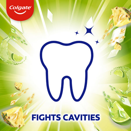 Colgate Max Fresh With Flavour Bursts Fluoride Toothpaste Pine Lime 100g