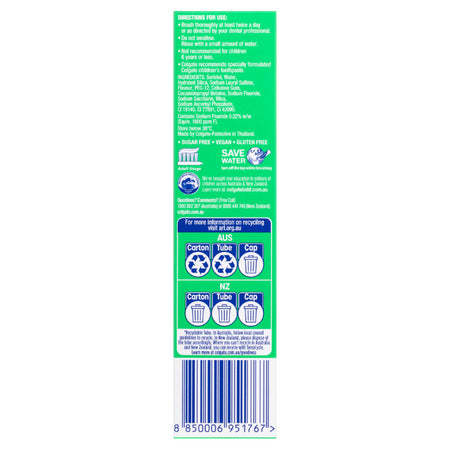 Colgate Max Fresh With Flavour Bursts Fluoride Toothpaste Pine Lime 100g