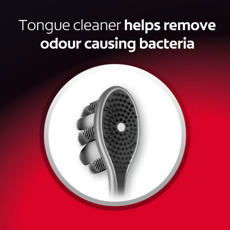 Colgate Optic White Pro Series Toothbrush With Soft Charcoal Spiral Bristles 2 Pack