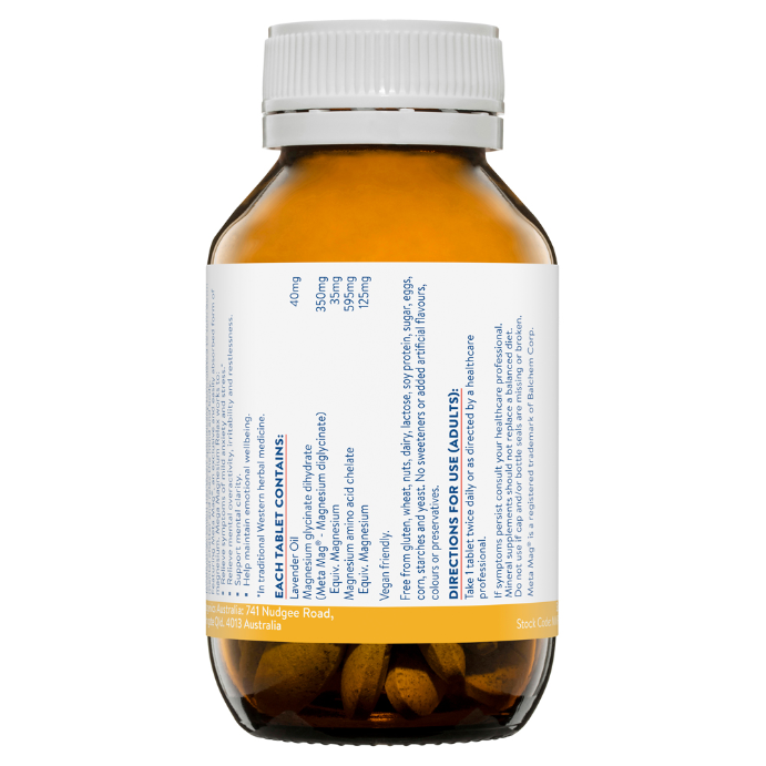 Ethical Nutrients Mega Magnesium Relax 60 Tabs