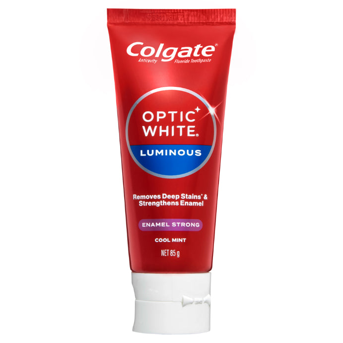 Colgate Optic White Luminous Enamel Strong Teeth Whitening Toothpaste 85g