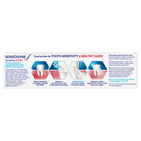Sensodyne Sensitivity & Gum Extra Fresh Toothpaste 100g