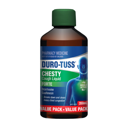 Duro-tuss Chesty Cough Liquid Forte 350ml