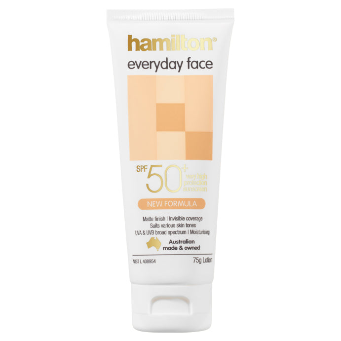 Hamilton Everyday Face Lotion Spf 50+ 75g