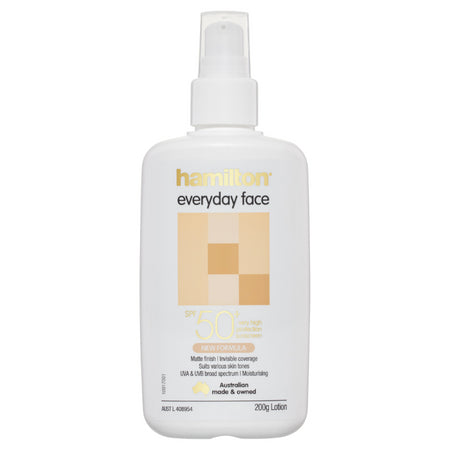 Hamilton Everyday Face Lotion Spf 50+ 200g