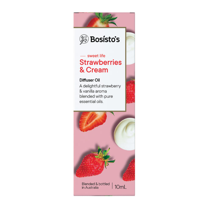 Bosisto's Strawberries & Cream Diffuser Oil 10ml