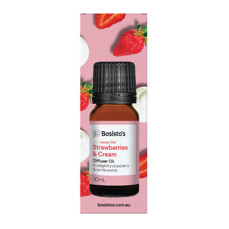 Bosisto's Strawberries & Cream Diffuser Oil 10ml