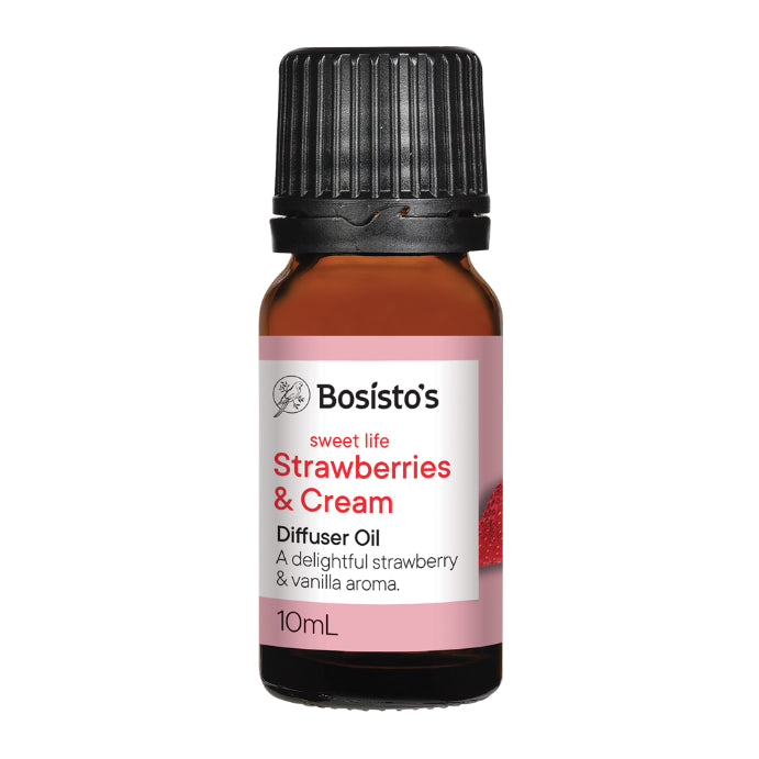 Bosisto's Strawberries & Cream Diffuser Oil 10ml