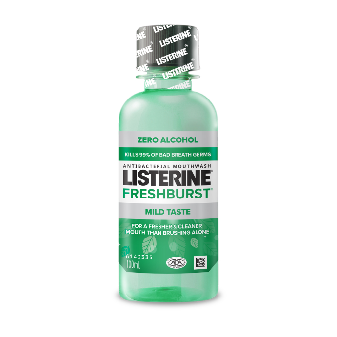 Listerine Freshburst Zero Mouthwash 100ml