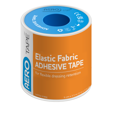 Aerotape Elastic Fabric Adhesive Tape 5cm X 2.5m