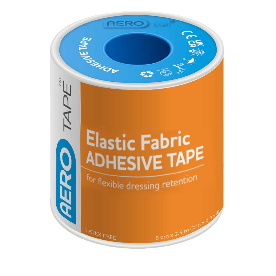 Aerotape Elastic Fabric Adhesive Tape 5cm X 2.5m