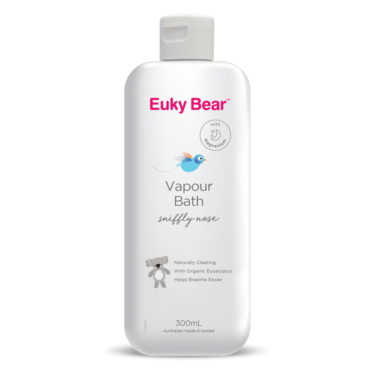 EUKY BEAR SNIFFLY NOSE VAPOUR BATH 300ML