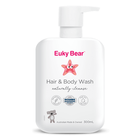 EUKY BEAR HAIR & BODY WASH 300ML