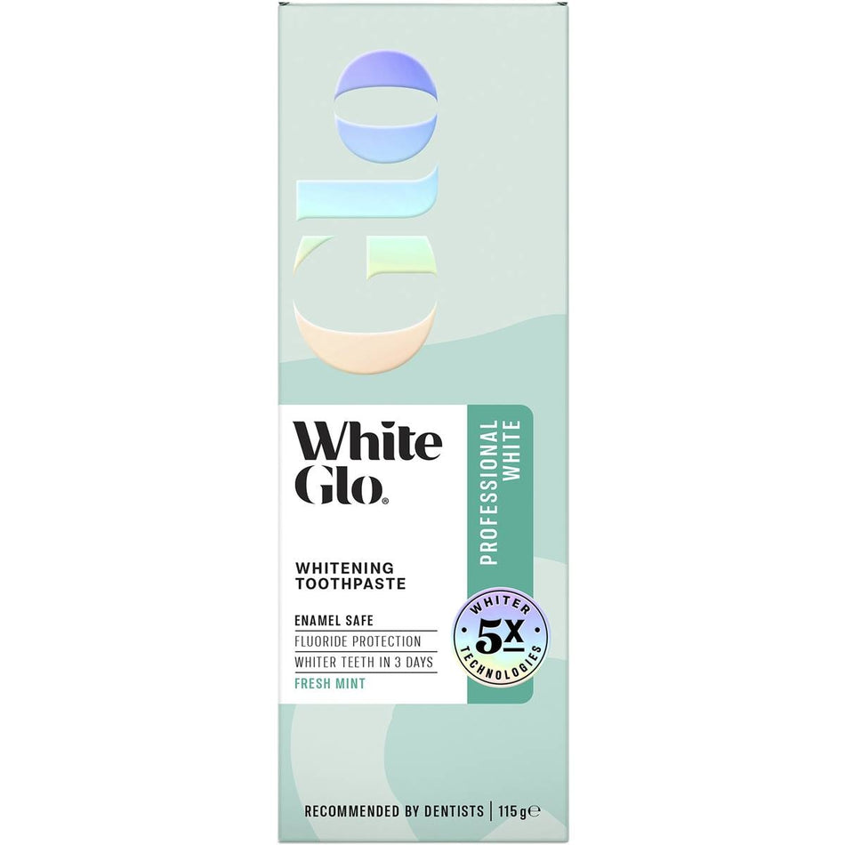 White Glo Professional Whitening Toothpaste 115g