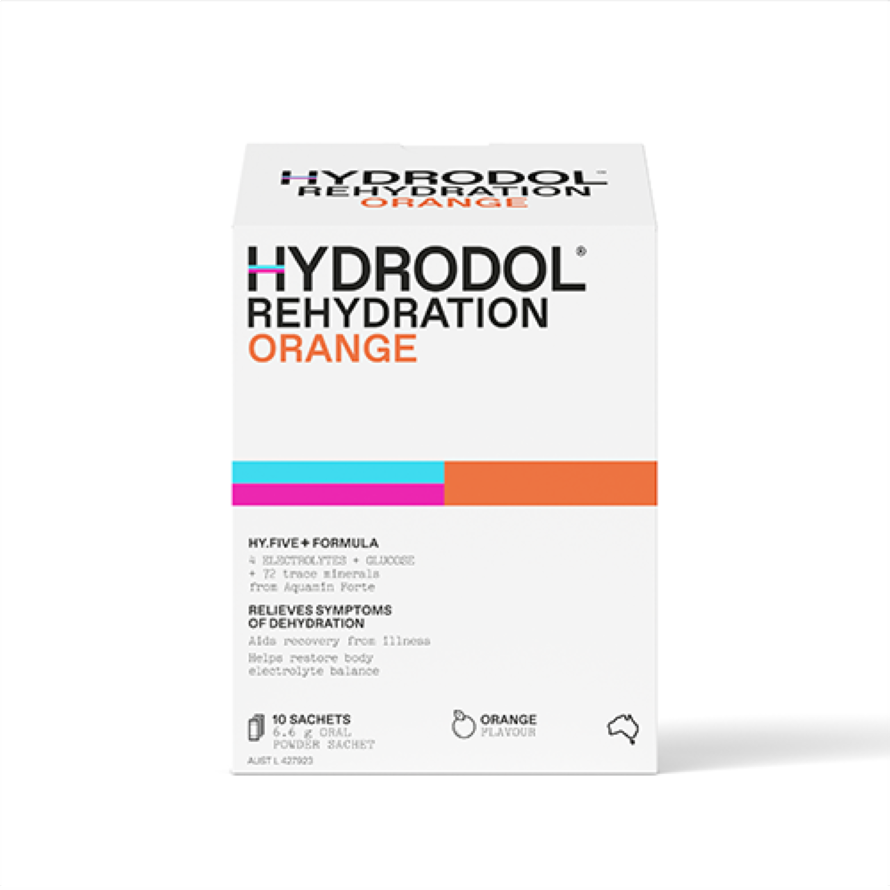 HYDRODOL REHYDRATION POWDER ORANGE 10PK