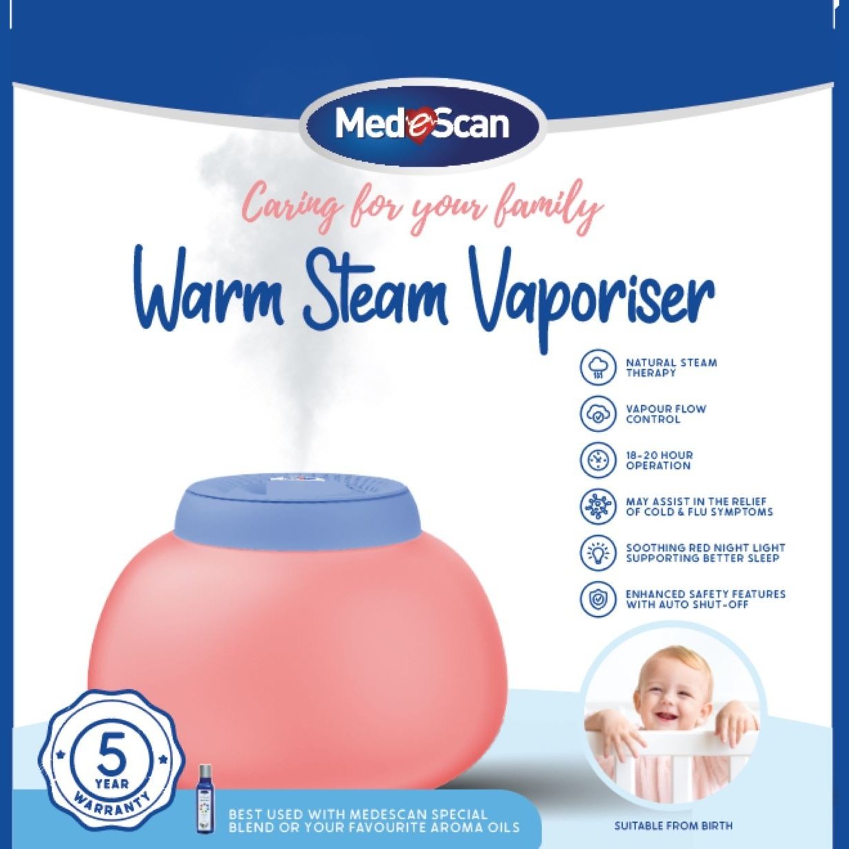 MEDESCAN WARM STEAM VAPORISER