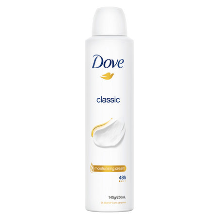 Dove Classic 48h Anti-perspirant 1/4 Moisturising Cream 250ml