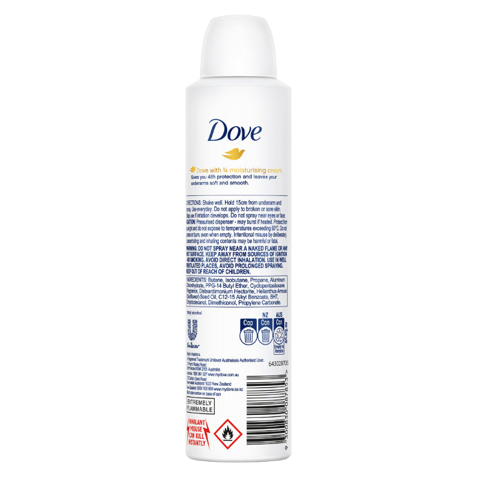 Dove Classic 48h Anti-perspirant 1/4 Moisturising Cream 250ml