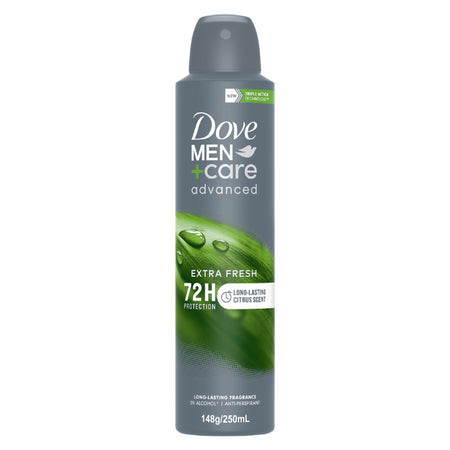 Dove Men+ Care Advanced Antiperspirant Aerosol Extra Fresh 250ml
